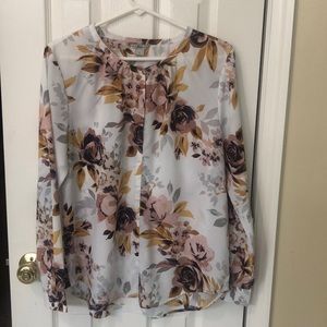 Bass floral dress shirt